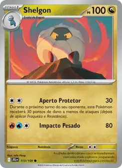 Shelgon – Carta Pokémon TCG