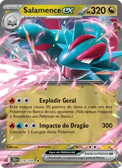 Salamence ex – Carta Pokémon TCG