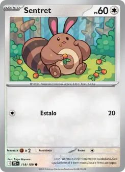 Sentret – Carta Pokémon TCG