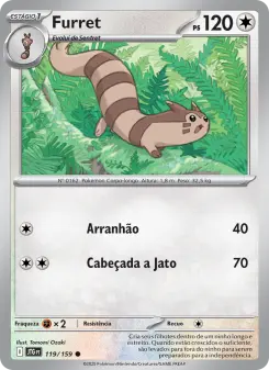 Furret – Carta Pokémon TCG