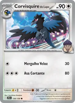 Corvisquire do Lupo – Carta Pokémon TCG