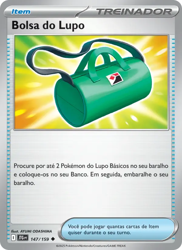 Bolsa do Lupo – Pokémon TCG