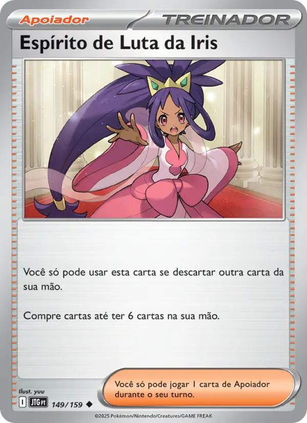 Espírito de Luta da Iris – Pokémon TCG