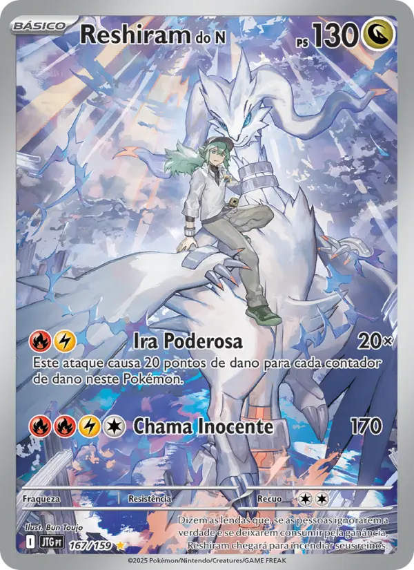 Reshiram do N – Pokémon TCG