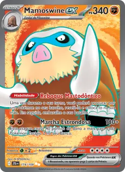 Mamoswine ex – Carta Pokémon TCG