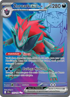 Zoroark ex do N – Carta Pokémon TCG