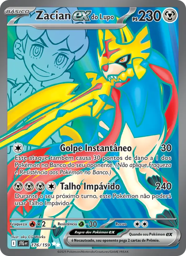 Zacian ex do Lupo – Pokémon TCG