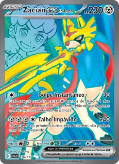 Zacian ex do Lupo – Carta Pokémon TCG