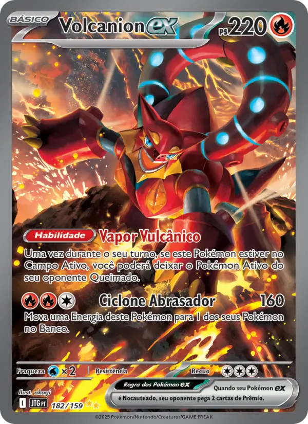 Volcanion ex – Pokémon TCG