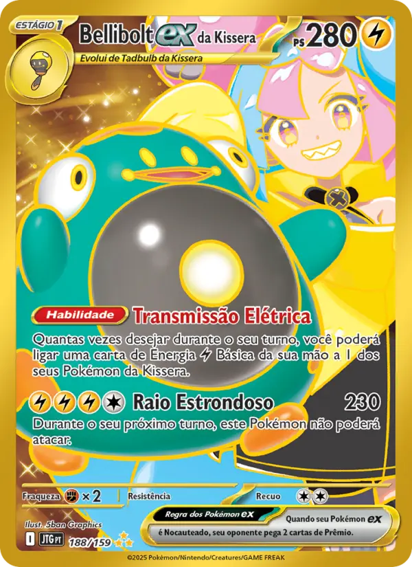 Bellibolt ex da Kissera – Pokémon TCG