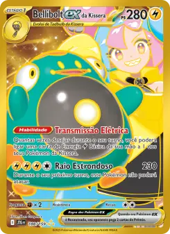 Bellibolt ex da Kissera – Carta Pokémon TCG