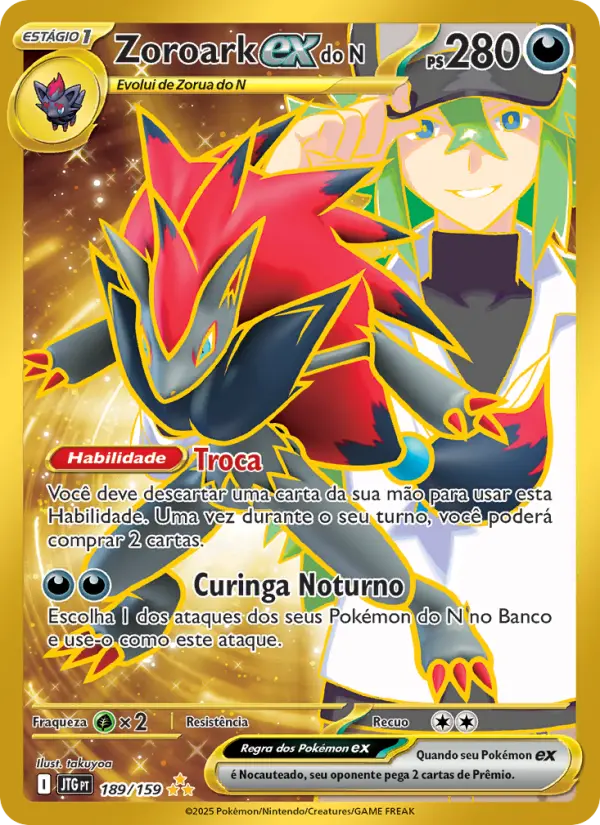 Zoroark ex do N – Pokémon TCG