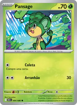 Pansage – Carta Pokémon TCG