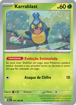 Karrablast – Carta Pokémon TCG