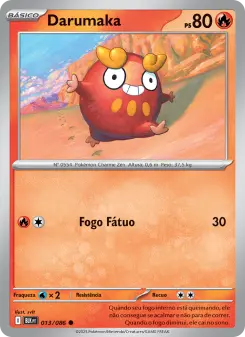 Darumaka – Carta Pokémon TCG