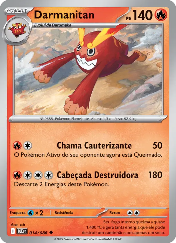 Darmanitan – Pokémon TCG