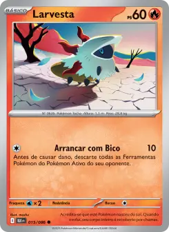 Larvesta – Carta Pokémon TCG