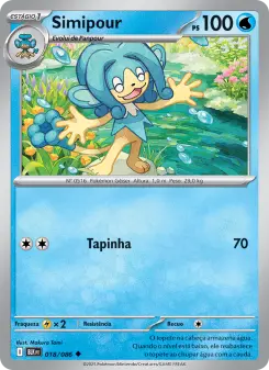 Simipour – Carta Pokémon TCG