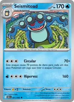 Seismitoad – Carta Pokémon TCG