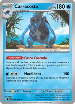 Carracosta – Carta Pokémon TCG
