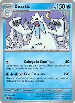 Beartic – Carta Pokémon TCG