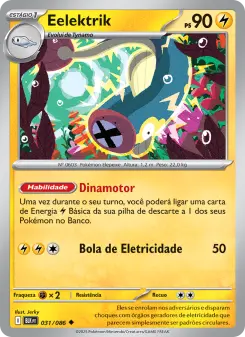 Eelektrik – Carta Pokémon TCG