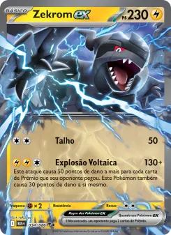 Zekrom ex – Carta Pokémon TCG