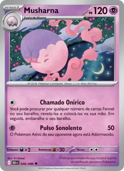 Musharna – Carta Pokémon TCG
