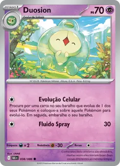 Duosion – Carta Pokémon TCG