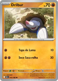 Drilbur – Carta Pokémon TCG