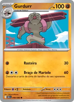 Gurdurr – Carta Pokémon TCG