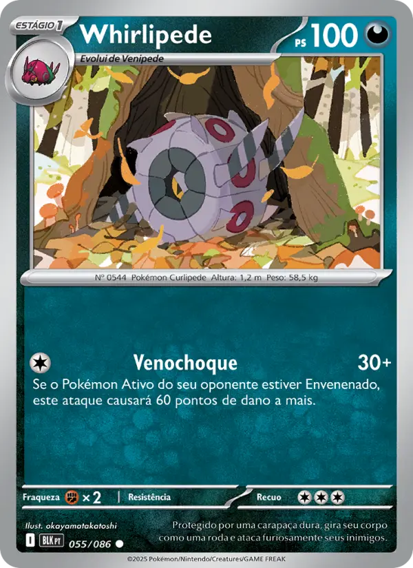 Whirlipede – Pokémon TCG