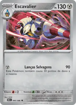Escavalier – Carta Pokémon TCG