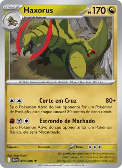 Haxorus – Carta Pokémon TCG
