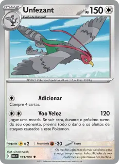 Unfezant – Carta Pokémon TCG