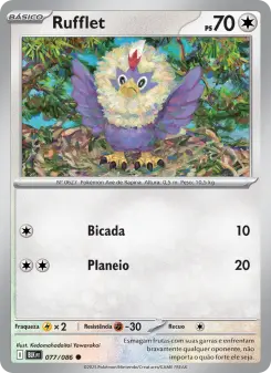 Rufflet – Carta Pokémon TCG