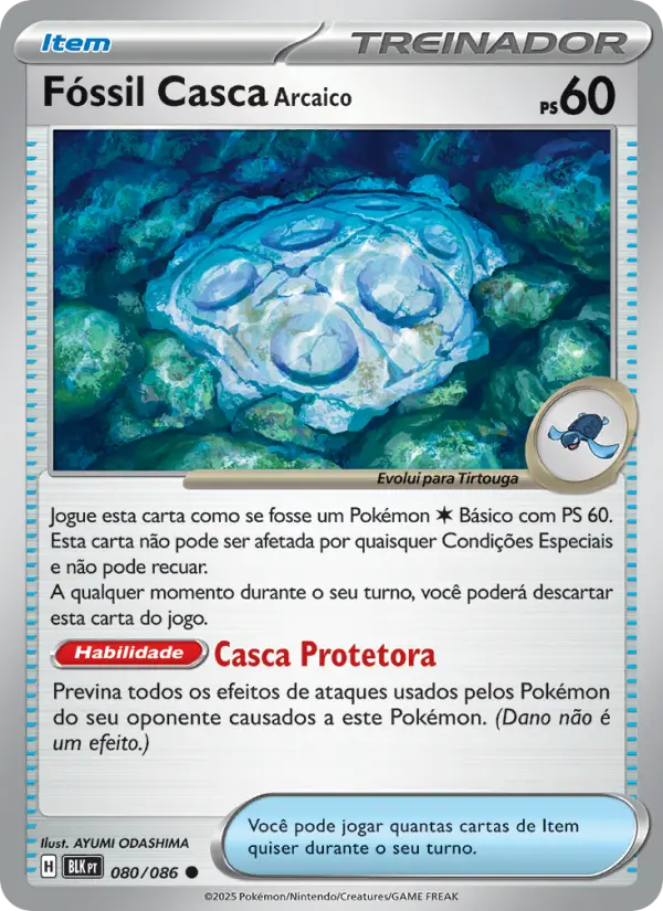 Fóssil Casca Arcaico – Pokémon TCG