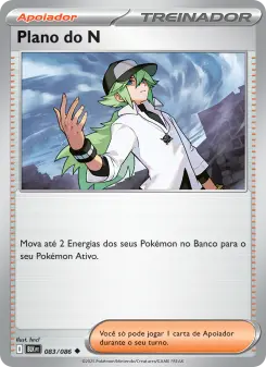 Plano do N – Carta Pokémon TCG