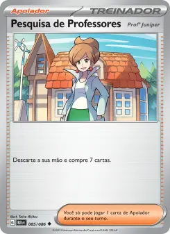 Pesquisa de Professores – Carta Pokémon TCG
