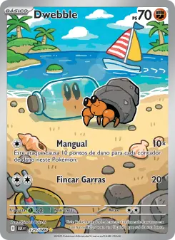 Dwebble – Carta Pokémon TCG