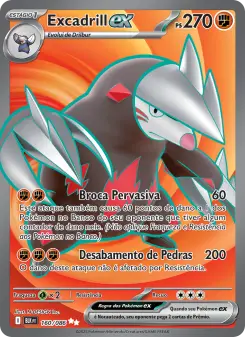 Excadrill ex – Carta Pokémon TCG