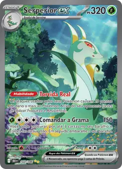 Serperior ex – Carta Pokémon TCG