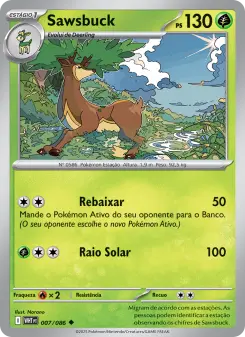 Sawsbuck – Carta Pokémon TCG