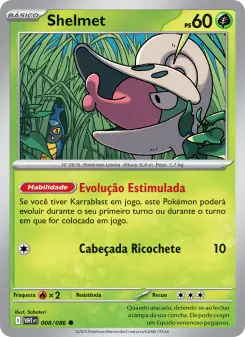 Shelmet – Carta Pokémon TCG