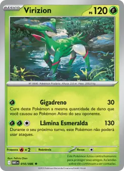 Virizion – Carta Pokémon TCG