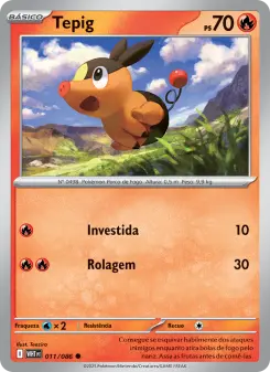 Tepig – Carta Pokémon TCG