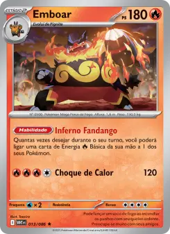 Emboar – Carta Pokémon TCG