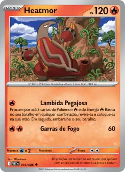 Heatmor – Carta Pokémon TCG