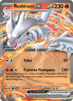 Reshiram ex – Carta Pokémon TCG