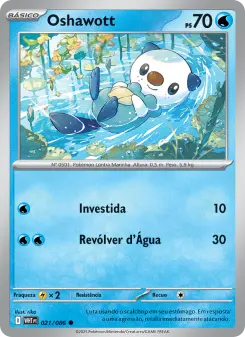 Oshawott – Carta Pokémon TCG